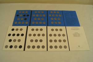 lot 33 image: 2 US Quarter Folders with Coins