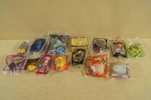 lot 88 image: Unused Happy Meal Type Toys