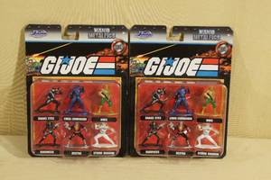 lot 75 image: GI-Joe Nano Metal Figs