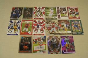lot 106 image: Rookie Cards and Inserts - Mond, Fields, Chase, Pitts