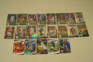 lot 116 image: Football Cards - Swift, Najee Harris, Justin Jefferson, Inserts