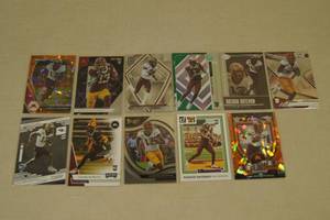 lot 117 image: Rashod Bateman Rookie Cards - Refractors, Inserts
