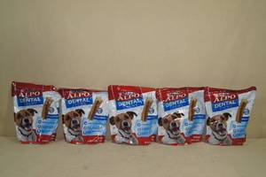 lot 165 image: Alpo Dental Chews Dog Treats
