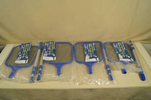 lot 186 image: Leaf Skimmers with Poles