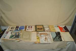 lot 197 image: Vintage Sheet Music and Song Books