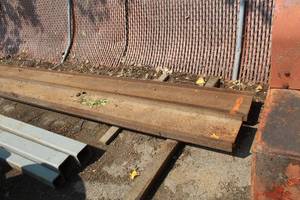 lot 193 image: Lot of (3) Steel I-Beams