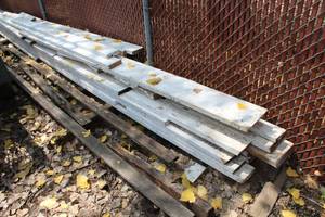 lot 232 image: Lot of Painted Wood Boards