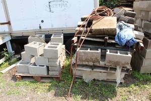 lot 234 image: Lot of (3 Pallets) Concrete Bricks