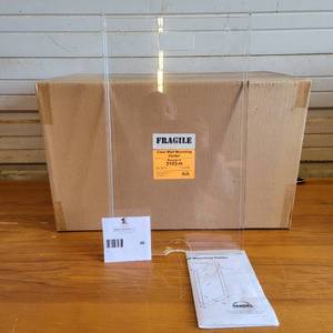 Case of 5 Sandel Z-Slider Clear Wall Mounting Holders Valued at $800