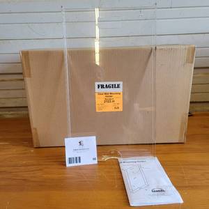 Case of 5 Sandel Z-Slider Clear Wall Mounting Holders Valued at $800