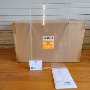 Case of 5 Sandel Z-Slider Clear Wall Mounting Holders Valued at $800