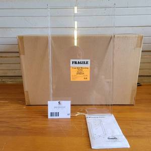 Case of 5 Sandel Z-Slider Clear Wall Mounting Holders Valued at $800