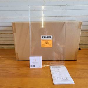Case of 5 Sandel Z-Slider Clear Wall Mounting Holders Valued at $800