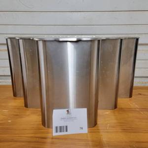 7 Stainless Steel Toilet Paper Dispensers and 6 Tampon Disposal Bins