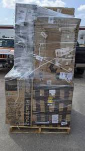 lot 914 image: Pallet Hillsdale Furniture, SERTA Malibu Sofa, Frigidaire, Pulsar, Carson TV Stand, and More