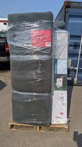 lot 901 image: Pallet Westin Sofa, Wyndham, Palladia Dresser, Black and Decker, and More