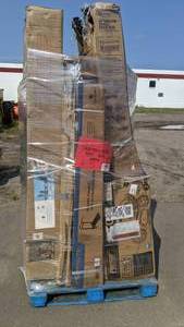 lot 907 image: Pallet Annexe Computer Desk, Holland Headboard, Sunjoy, BoltZero, Pulsar, and More