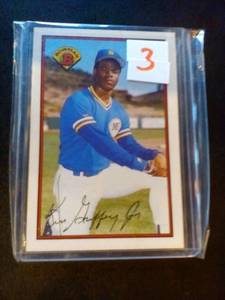 1989 Bowman Ken Griffey Jr. Rookie ...