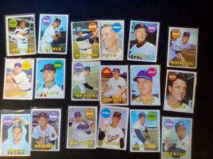 1969 Topps Baseball Cards...