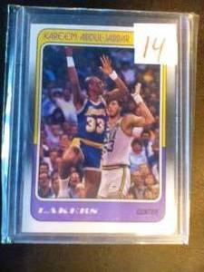 1988-89 Fleer Kareem Abdul Jabbar C...