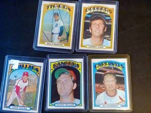 1972 Topps Baseball Cards...