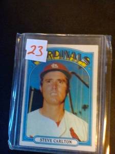 1972 Topps Steve Carlton Card...