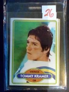 (3) 1980 Topps Tommy Kramer Rookie ...