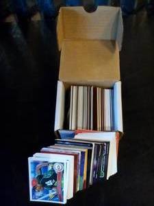 Box of Football Rookie Cards...