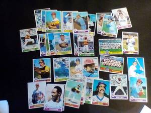 1979 Topps Baseball Cards...