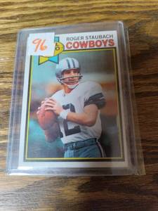 1979 Topps Roger Staubach Card...