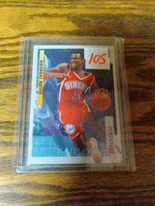 1997 Ultra Allen Iverson Rookie Car...