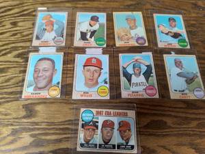 1968 Topps Baseball Cards...