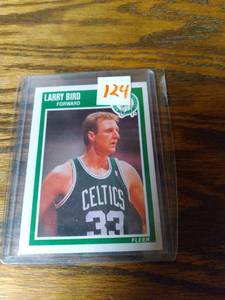 1989-90 Fleer Larry Bird Card...