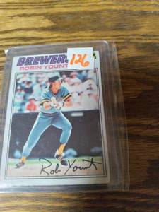 1977 Robin Yount Topps Cards...