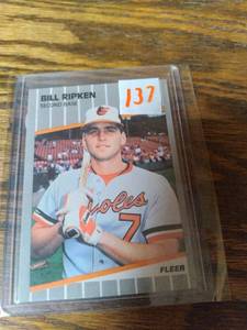 1989 Fleer Bill Ripken Black Box Er...