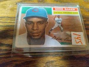 1956 Topps Gene Baker Card  Fair S...