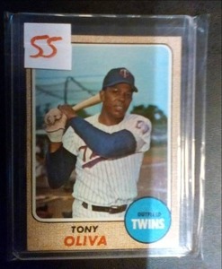 1968 Topps Tony Oliva Card...