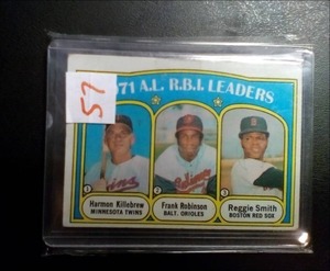 1972 Topps Harmon Killebrew R.B.I L...