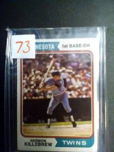 1974 Topps Harmon Killebrew Card...