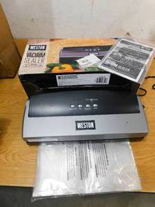 lot 30 image: Weston Harvest Guard Vacuum Sealer