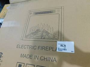 lot 34 image: Electronic Fireplace Insert