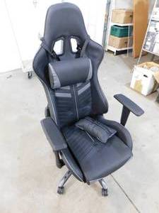 lot 75 image: OFM Essentials Collection Racing Style Gaming Chair