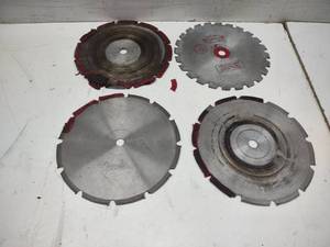 lot 54 image: (4) 12 Carbide Tipped Saw Blades...