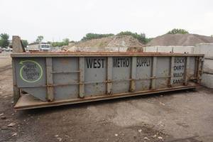 20 Yard Capacity Roll Off Dumpster Box