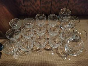 Collection of Glassware