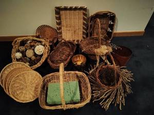 Collection of Baskets and Planters