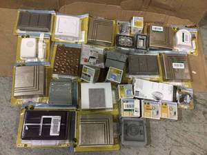 MIX LOT OF  Wireless or Wired Door Bell, Brushed NickelVarious Models and Conditions Customer Returns See Pictures