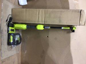 RYOBI 40V Expand-It Cordless Battery Attachment Capable Trimmer Power Head with 4.0 Ah Battery and Charger Customer Returns See Pictures