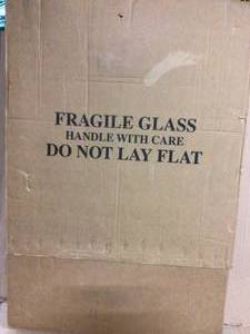 Large Rectangle Silver Modern Mirror (50 in. H x 32 in. W) Customer Returns See Pictures