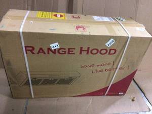 36 in. 343 CFM Convertible Under Cabinet Range Hood in Stainless Steel Customer Returns See Pictures